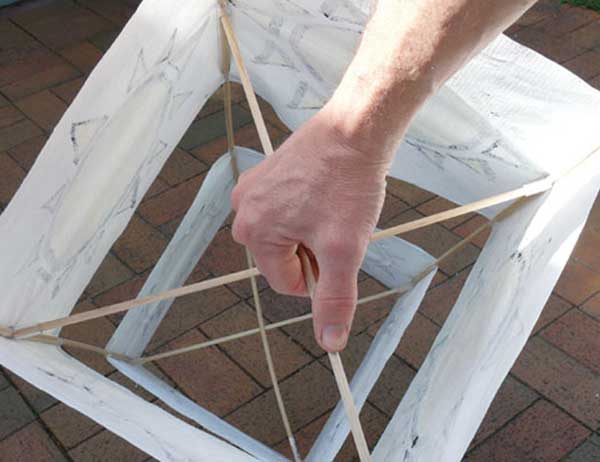 how to make a box kite