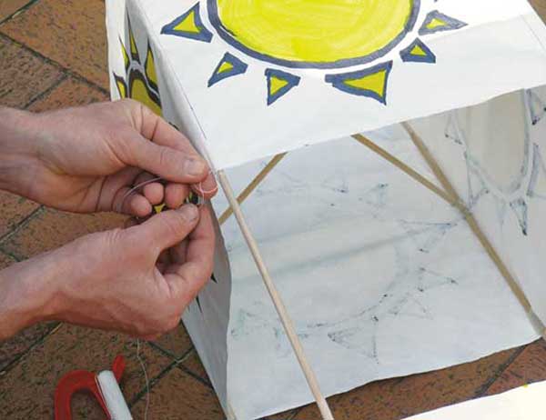 how to make a box kite