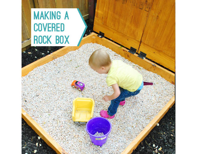 How To Make A Rock Box - A Sandbox Alternative