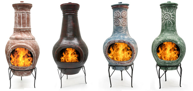 mexican fireplace chimenea garden chiminea from willard and may store