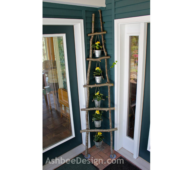 decorative ladder